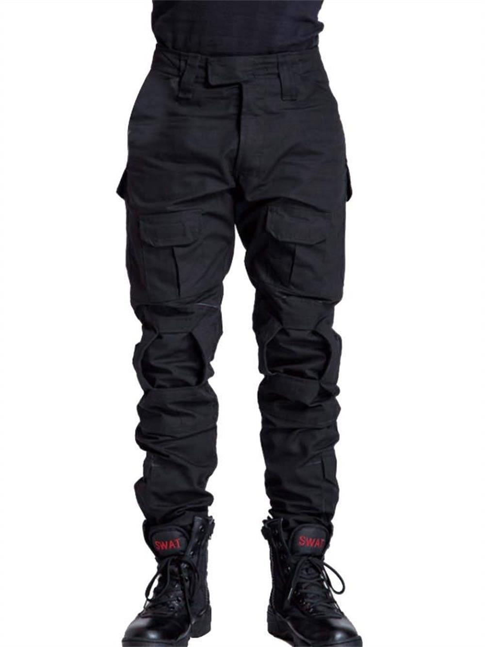 TRGPSG Men's Outdoor Hiking Pants with 10 Pockets Cargo Work Pants ...