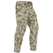 TRGPSG Men's Tear-Resistant Hiking Outdoors Work Pants with 10 Pockets Waterproof Cargo Hiking Hunting Pants,DQ Camo 38