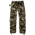 thumbnail image 1 of TRGPSG Men's Wild Relaxed Fit Cargo Pants with 9 Pockets(No Belt),M Camo 30x31, 1 of 6