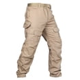 thumbnail image 1 of TRGPSG Men's Ripstop Cargo Pants, Water-Resistant Heavy-Duty Workwear for Hiking & Outdoors,Khaki Size 40, 1 of 7