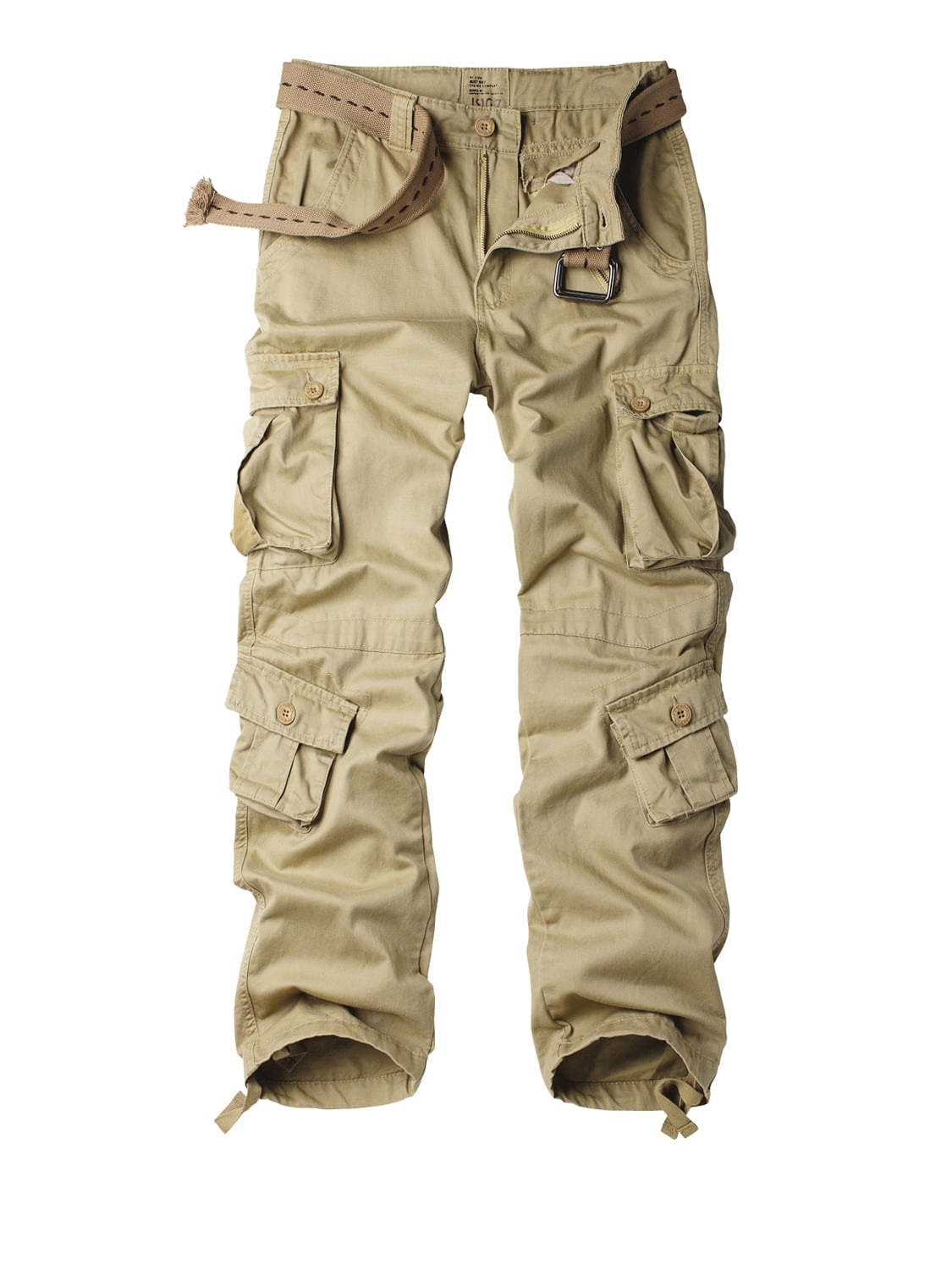 Cotton Cargo Pocket Pants