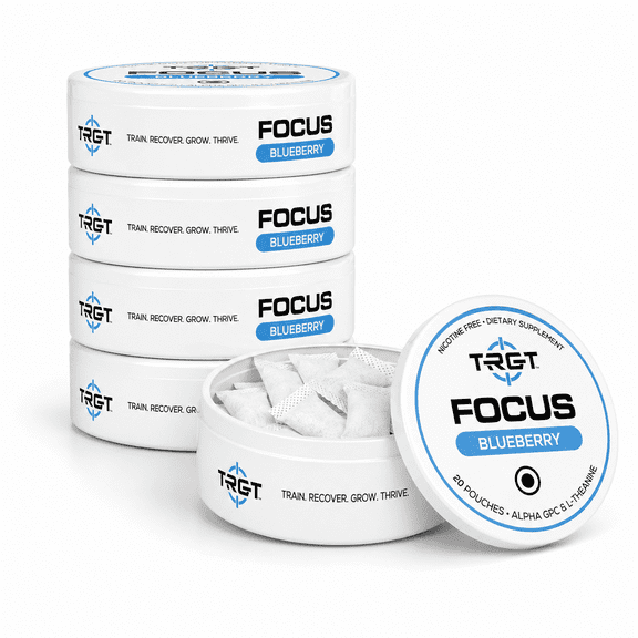 TRGT 20 Count of Focus Pouches - 5 Pack (Blueberry)