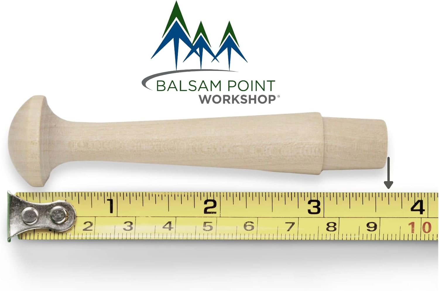 Jumbo Shaker Pegs 20-Pack - 5-1/4 Inch Unfinished Hardwood With 5/8 Inch Tenon