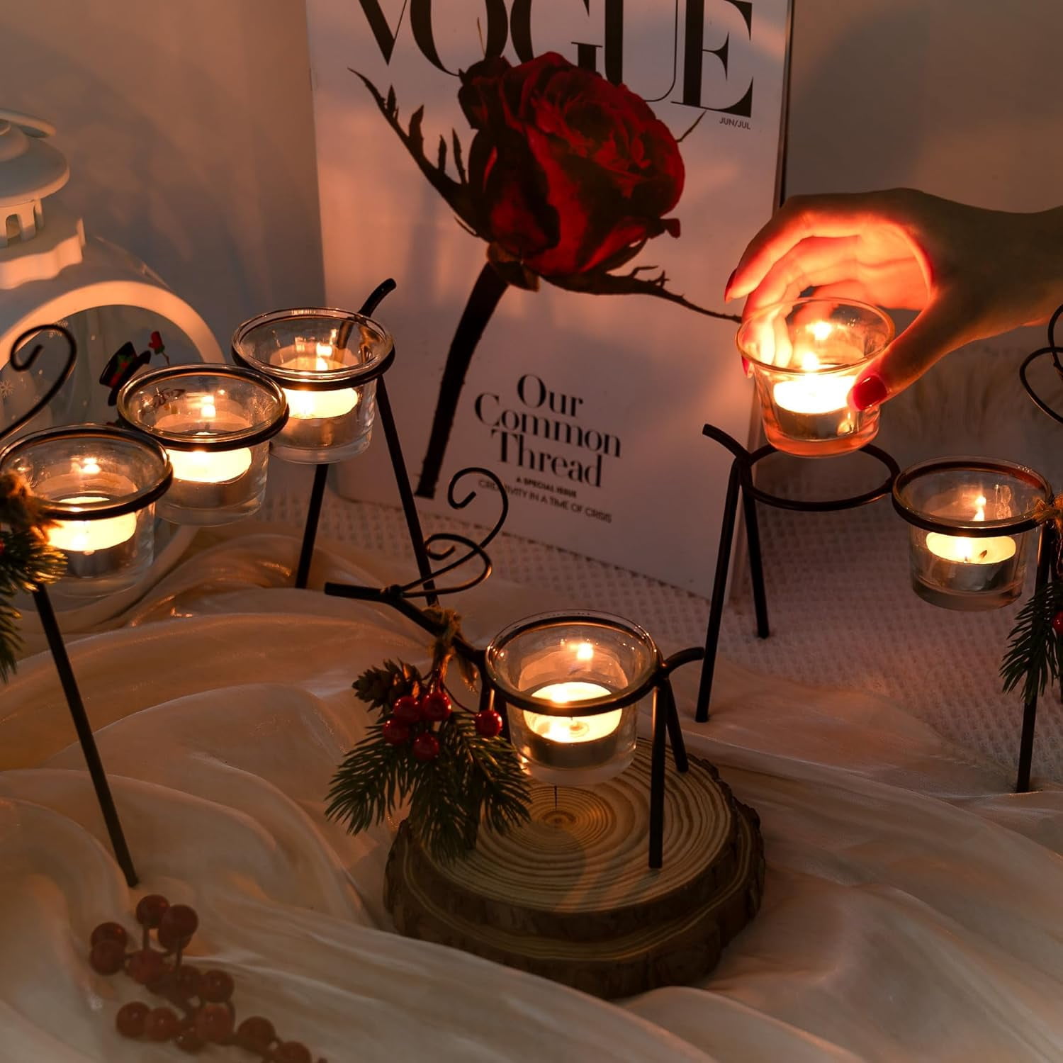 Reindeer Candle Holder