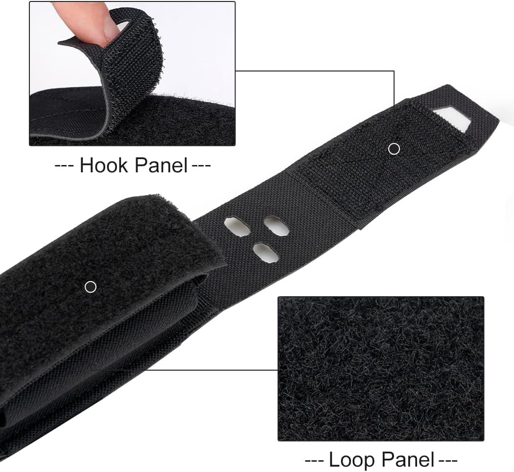 IDOGEAR Tactical MOLLE Flashbang Pouch - Multi-Tool Holder & Magazine Holster, 500D Nylon