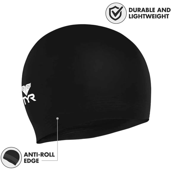 TRHOO-Adult Latex Swim Cap
