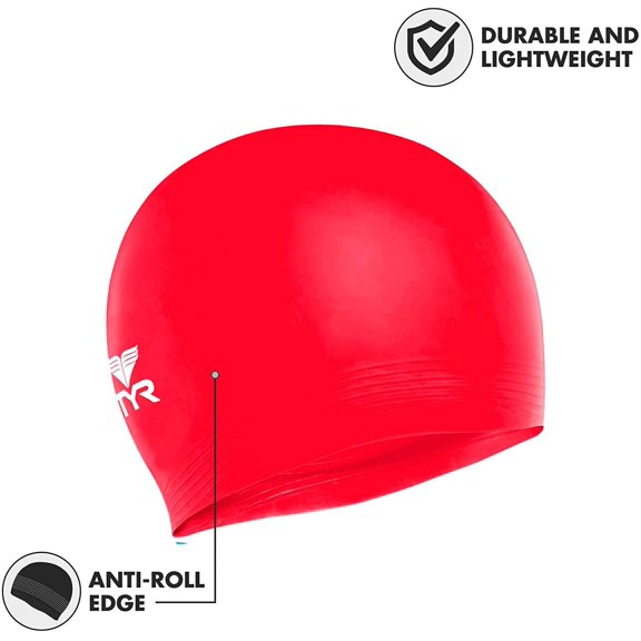 TRHOO-Adult Latex Swim Cap