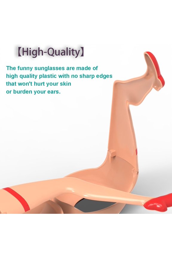 TRHOO-Crazy Party Glasses-SEXY SHADES: Funny Sunglasses for party - Dazzling leg and hip designs stand out!