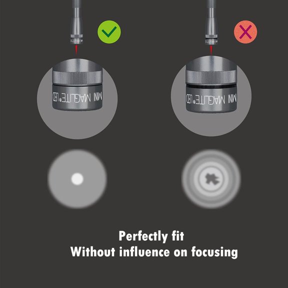 TRHOO-Glass Lens for Maglite Flashlight - Mini Maglite LED Lens Upgrade (AA Model) - 1 to 3 Lenses