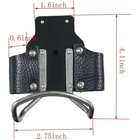 TRHOO-Hammer Holder for Tool Belt Hammer Belt Hook for Pliers Hammer Holder Loop - Clip-On Tool Belt Hatchet, Hammers, Wrenches