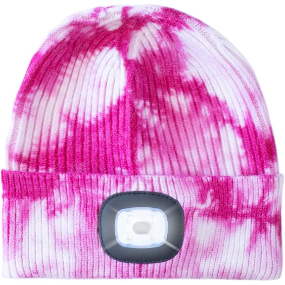 TRHOO-Headlightz by Roq Innovation - Beanie with Light, Unisex LED Beanie Hat with Light Built in, Rechargeable