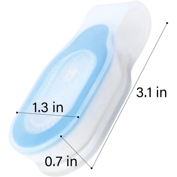 TRHOO-Night Light for Nurse, Hands Free FlashlightNurse Light Clip,Magnetic Flashlight for Walking Running Pets Outdoors Emergency (4 Pack)