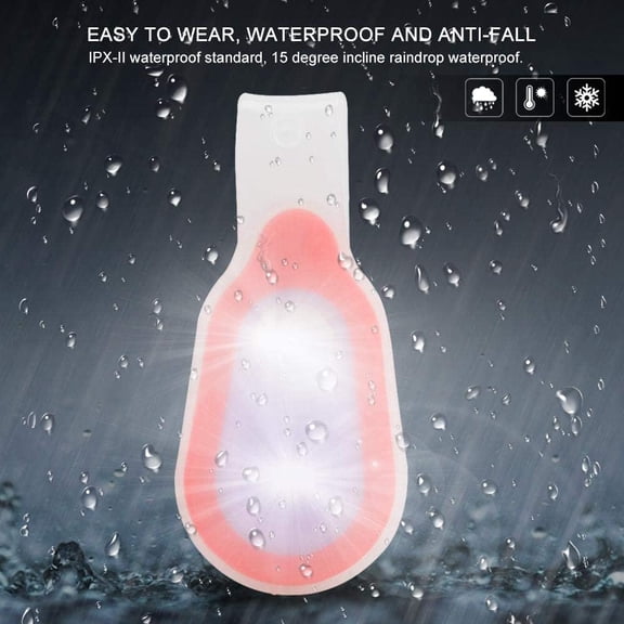 TRHOO-Nurse Accessories for Work,Night Light Nurse Nightshift Hand Free LED Flashlight Clip On to Clothing,Magnetic Flashlight for Walking Running Pets Outdoors Emergency(2 Extra Battery)