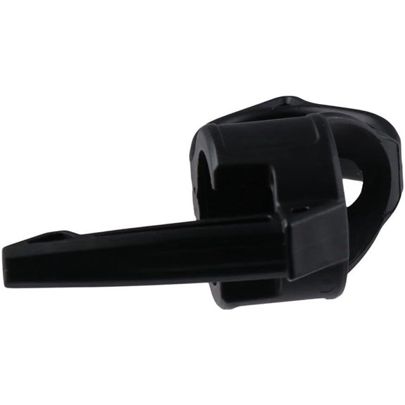 TRHOO-Portable Flashlight Holder PA/Nylon Strong Compatibility Black Flashlight Ring Small and Light With Pocket Clip