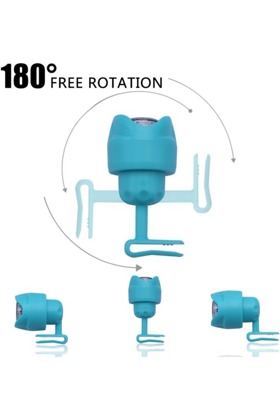 TRHOO-Rechargeable Headlights for Shoes, 2PCS Lights for Shoes, Waterproof Headlights, Novelty Running Lights for Runners, Shoes Lights for Camping, Dog Walking, Night Running