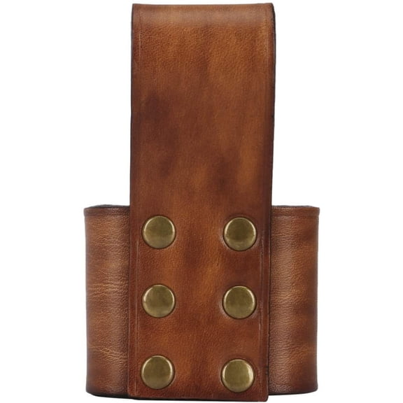 TRHOO-Tourbon Leather Axe Belt Loop Small Hammer Hatchet Carrier Holster