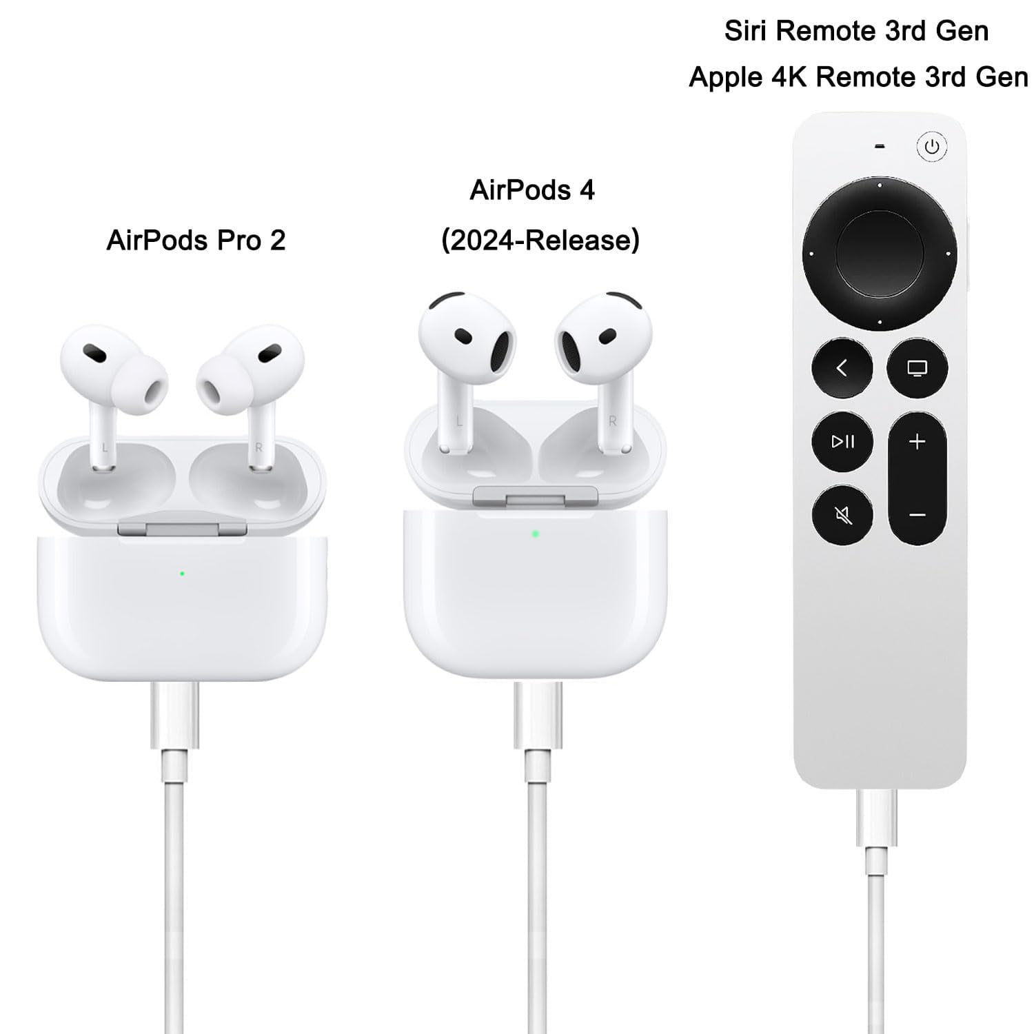 Airpods Max Apple Airpods Pro Charger Cable Airpods Short Charger