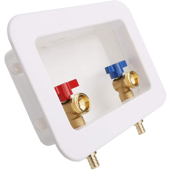 TRHOO-Washing Machine Outlet Box, 1/2-inch PEX,Plumbing Accessory, PEX Laundry Box