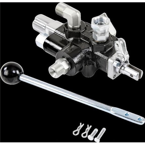 SuperHandy Hydraulic Control Valve - 18 GPM, 3000 PSI for Log Splitters, Cast