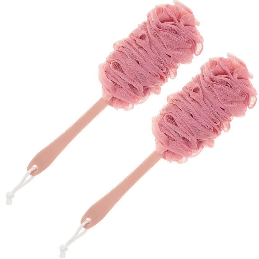 Loofah on a Stick, Bath Sponge with Handle, Loofah Back Scrubber for ...