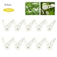 thumbnail image 1 of TRIANU 30Pcs Adjustable Plant Stem Training Clips, Adjustable Plant Training Clips, Plant Branches Bender Clips, Plant Low Stress Training Control, White, 1 of 9