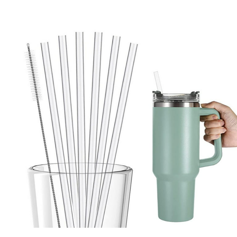 Replacement Straw for Stanley 40 oz 30 oz 20 oz Cup Tumbler 6 Pack Reusable  Straws for Stanley Adventure Quencher Tumbler with Handle Plastic Straw for  Stanley Accessories
