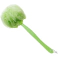 thumbnail image 1 of TRIANU Bath Sponge with Long Handle, Shower Loofah Brush, Back Cleaning Scrubber, Making Rich Bubble, Exfoliate, Rejuvenate Skin, Body Bathing Sponge with Mesh Pouf Green, 1 of 5