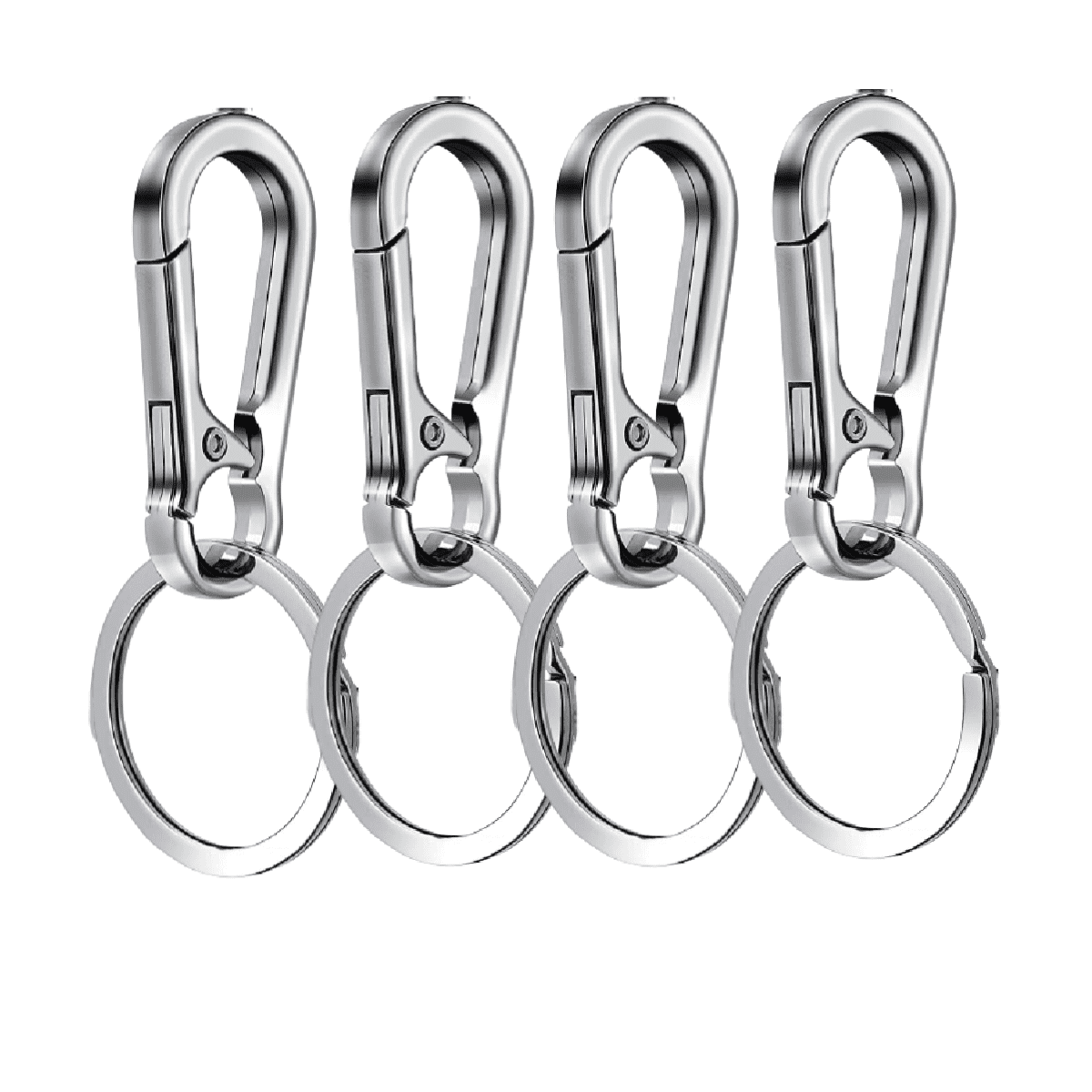 TRIANU Keychain Clip Key Ring Metal Carabiner Clips Keyring Keychains Key Chains Women and Men