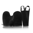 thumbnail image 1 of TRIANU Self Tanning Mitt Applicator Kit Tanning Mitts Self Tanner Applicator Set of 4 Self Tanning Glove for Self Tan Mitt Applicator Kit, Back Tanning Applicator, Black, 1 of 9