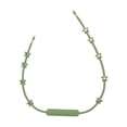 thumbnail image 1 of TRIANU Toy Safety Straps Stretchable Silicone Pacifier Clips Baby Toddler Teether Bottle Harness Straps for Strollers, High Chair, Shopping Cart, Cribs, Green, 1 of 8