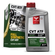 TRIAX CVT ATF - Full Synthetic Automatic Transmission Fluid - PAO / Ester - Surpasses OEM Fluid Performance - Fits all European, Asian, and US CVT Transmission - Sure-Shift Technology 1 Quart