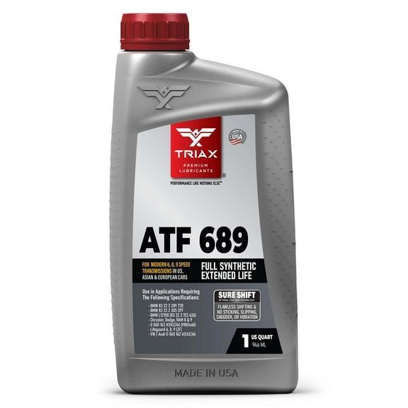 TRIAX ATF 689 Full Synthetic for ZF 6HP, 8HP, 9HP Transmissions (1 Quart)