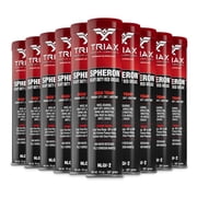 TRIAX Spheron Grease Super Heavy Duty Red Grease, Pack of 10 - 14 Ounce Tubes
