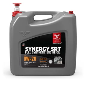 TRIAX Synergy SRT 0W-20 Full Synthetic Engine Oil API SQ / ILSAC GF-7A Licensed, 5 Gallon