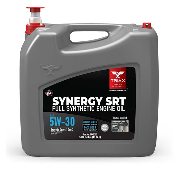 TRIAX Synergy SRT 5W-30 Full Synthetic Engine Oil (5 Gallon)