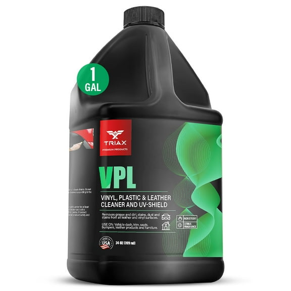 TRIAX VPL Vinyl, Plastic, and Leather Premium Cleaner (1 Gallon)