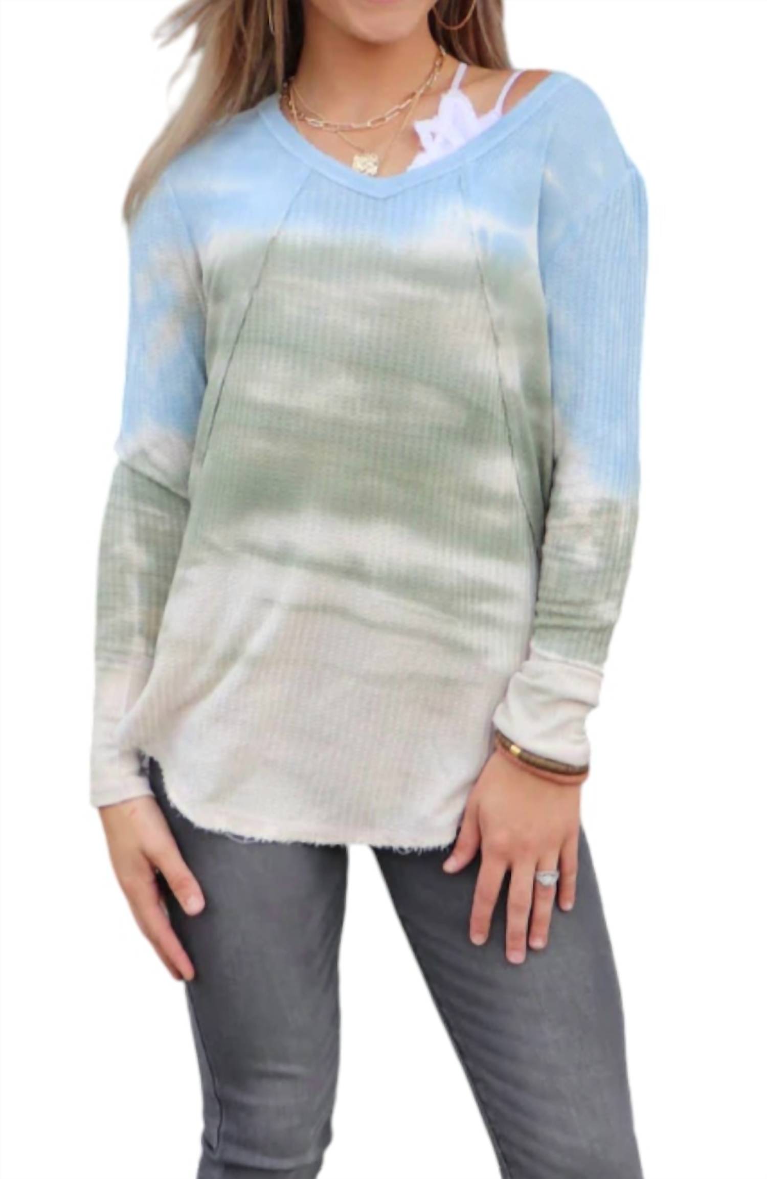 TRIBAL Hazel Vneck Top