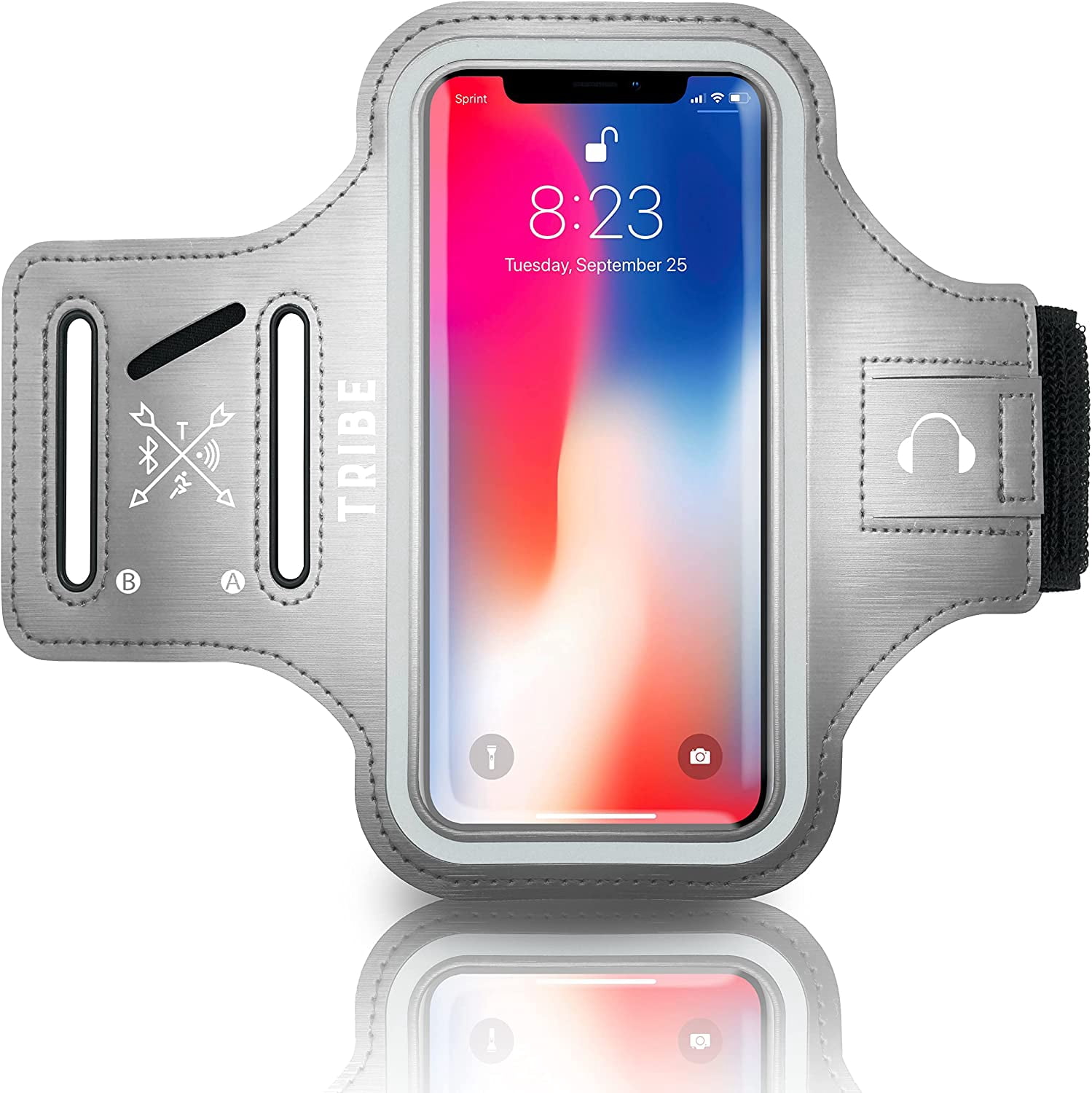 TRIBE Water Resistant Cell Phone Armband Case Running Holder for iPhone ...