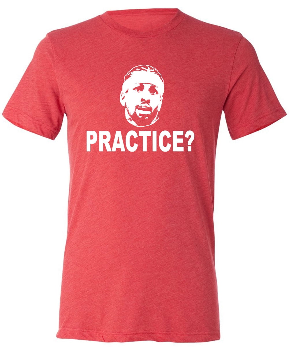 TRIBLEND Allen Iverson We Talkin Bout Practice Philadelphia Shirt