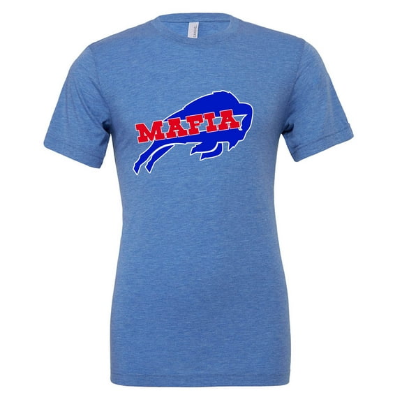 TRIBLEND Bills Mafia Logo T-Shirt LARGE