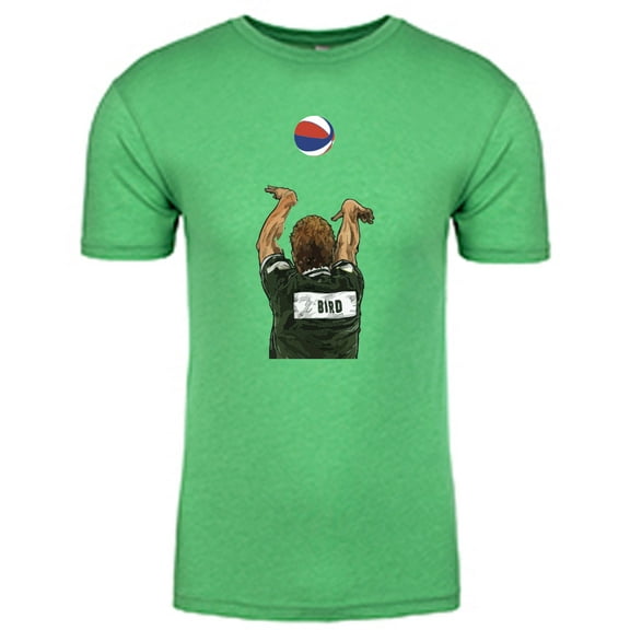 TRIBLEND Celtics Larry Legend Larry Bird 3 Point Contest T-Shirt MEDIUM