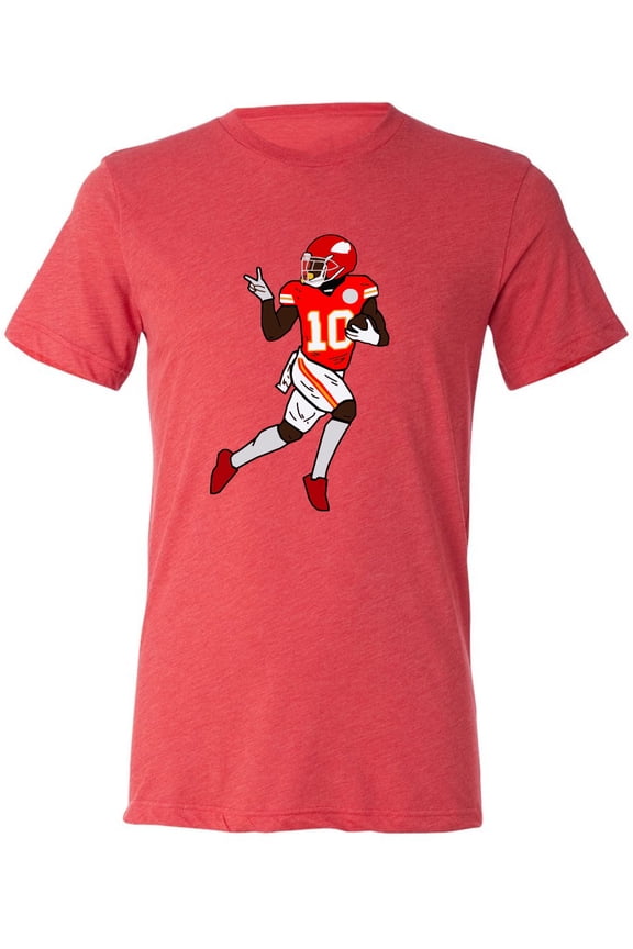 TRIBLEND Chiefs Tyreek Hill Peace T-Shirt LARGE