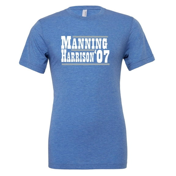 TRIBLEND Colts Peyton Manning Marvin Harrison 07 T-Shirt