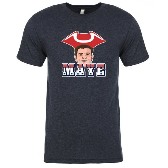 TRIBLEND Drake Maye Logo New England Shirt T-Shirt