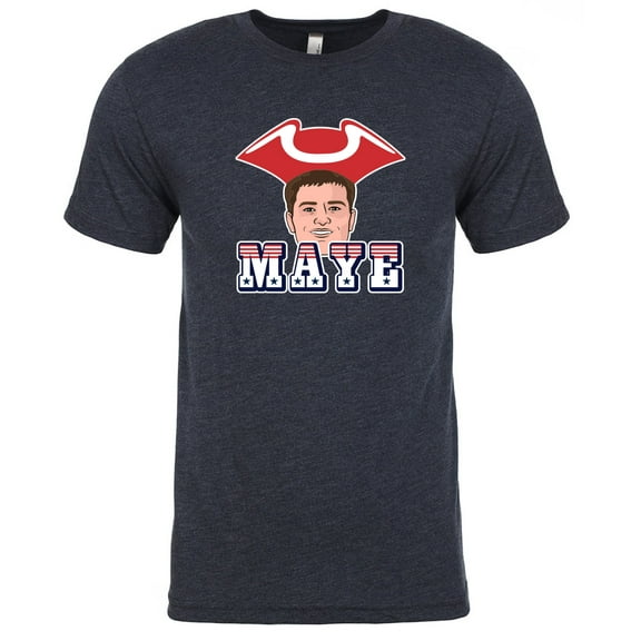TRIBLEND Drake Maye Logo New England Shirt T-Shirt