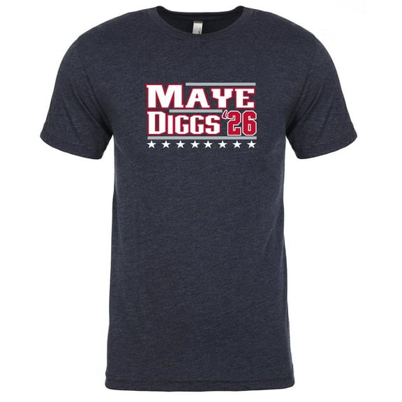 TRIBLEND Drake Maye Stefon Diggs 2026 New England Shirt T-Shirt