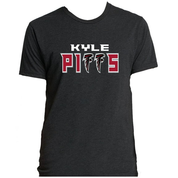 TRIBLEND Falcons Kyle Pitts Logo T-Shirt 2XL