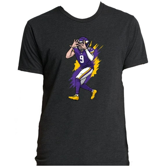 TRIBLEND JJ McCarthy Minnesota Griddy TD Shirt T-Shirt