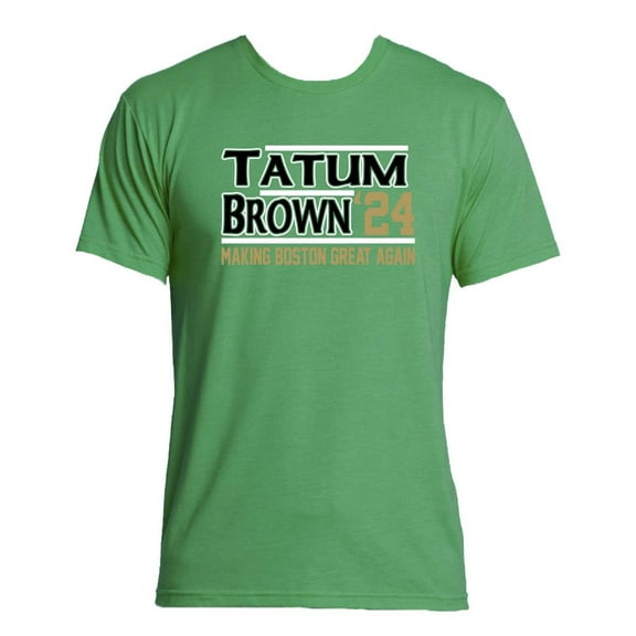 TRIBLEND Jayson Tatum Jaylen Brown 2024 Boston Shirt T-Shirt