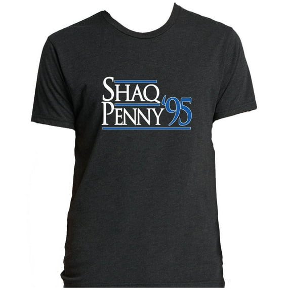TRIBLEND Magic Shaq Shaquille O'Neal Penny Hardaway 1995 T-Shirt 2XL